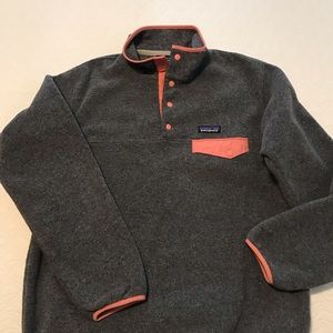 Patagonia Synchilla snap pullover.